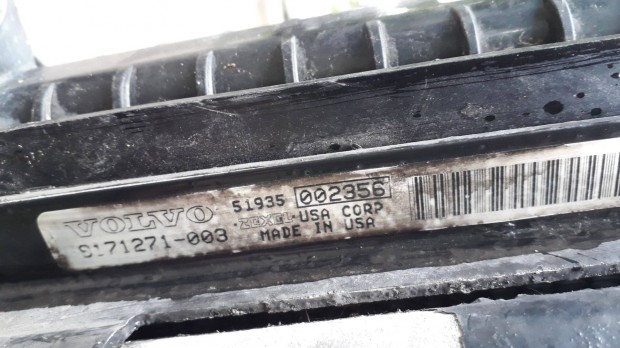 Volvo v70 2.4 benzin hűtő homlokfal klíma ventilátor