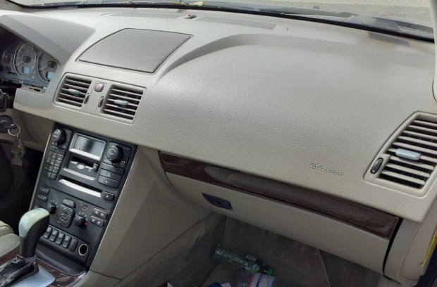 Volvo xc90 xc 90 2003-2014 bézs műszerfal héj + légzsák szett