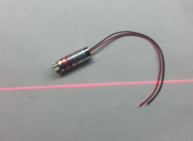 Vonal laser lzer jell piros 5mW #2