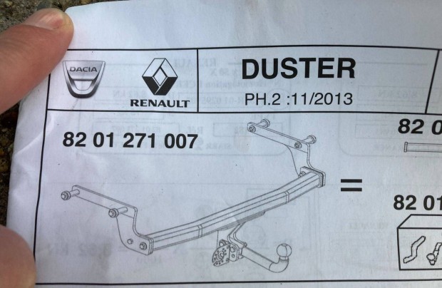 Vonhorog Dacia Duster gyri