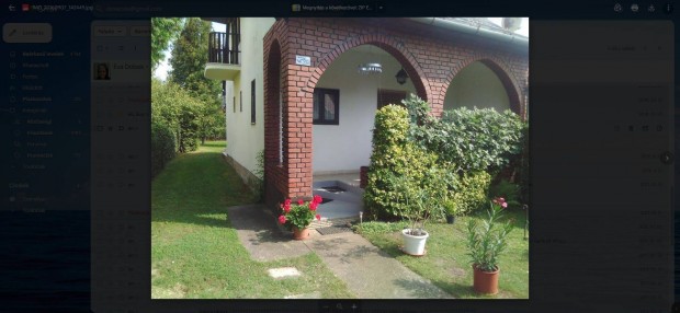 Vonyarcvashegy nyaraló apartman északi part Balaton kiadó