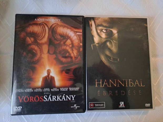 Vörös sárkány és Hannibál ébredése DVD