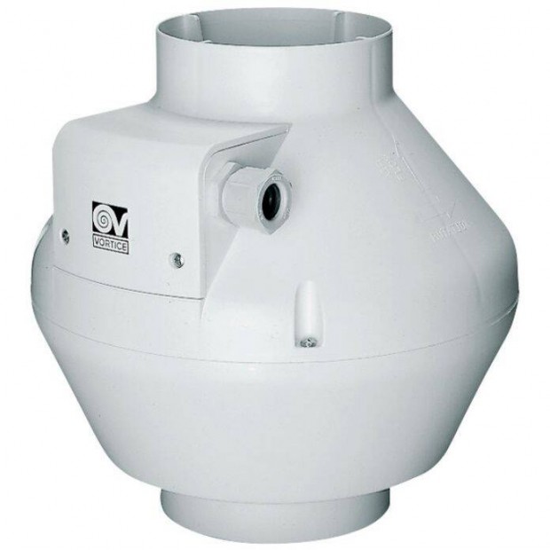 Vortice CA 100-VO D in-line centrifuglis csventiltor