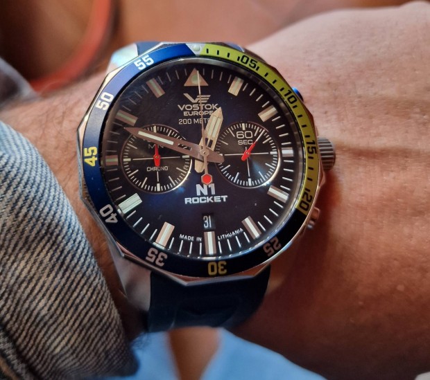 Vostok Europe N-1 Rocket Quartz Chrono 