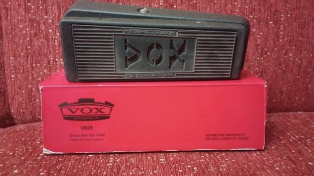 Vox 845 wah pedl elektromos gitrhoz