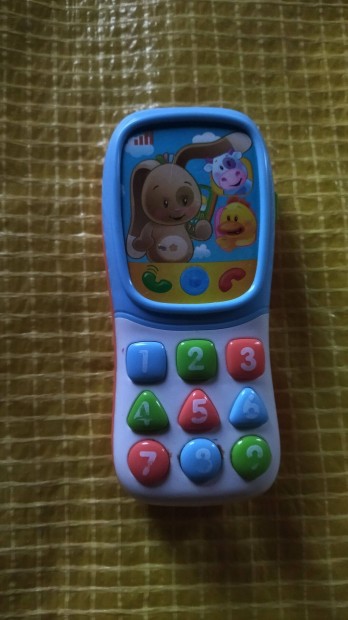 Vtech interaktív játék Gyerekeknek Beszélő telefon Angol nyelvű