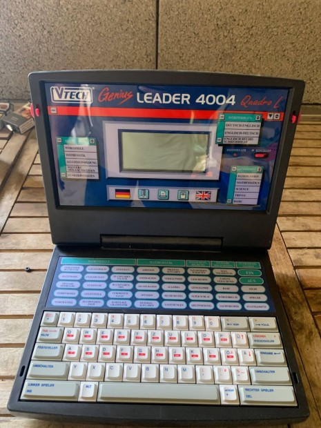 Vtech német nyelvű gyerek laptop (2)!