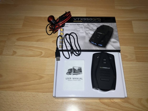 Vtx 950 GPS radardetektor