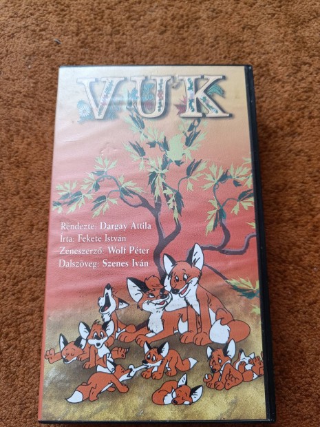 Vuk című rajzfilm VHS en