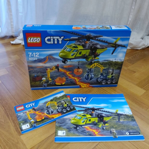 Vulknkutat helikopter - LEGO City (60123)