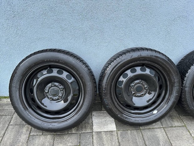 Vw 16" gyári lemezfelni téli gumival Eladó