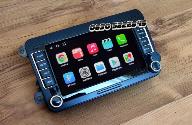 Vw 2Din Eos Jetta Passat Multimdia Android Rdi Navigci Carplay