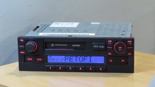 Vw Alpha 5 Polo gyári magnó rádió fejegység autórádió