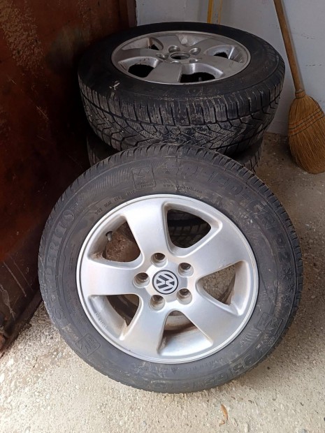 Vw Alufelni15coll 5x112 4db téli gumival eladó