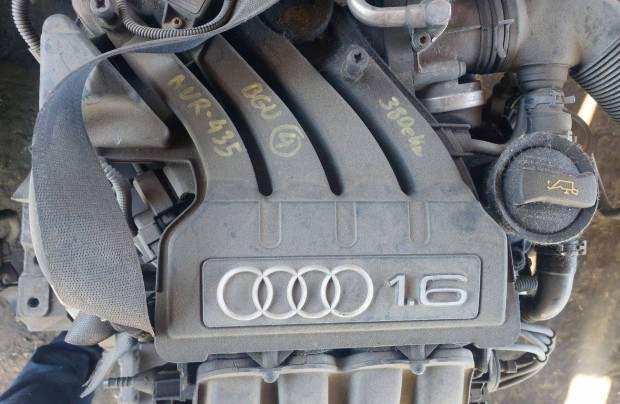 Vw Audi 1.6 komplett motor BGU
