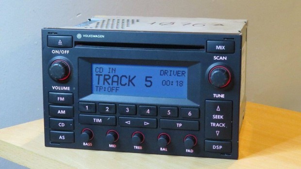 Vw Delta 6 gy�ri Passat Golf cd r�di� fejegys�g