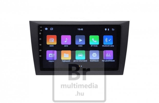 Vw Golf6 Android Rádió Kijelző Multimédia 2Din Navigáció Carplay Hifi