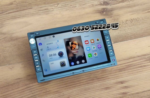 Vw Golf 4 Polo 2Din Multimédia Android Rádió Navigáció Carplay Hifi