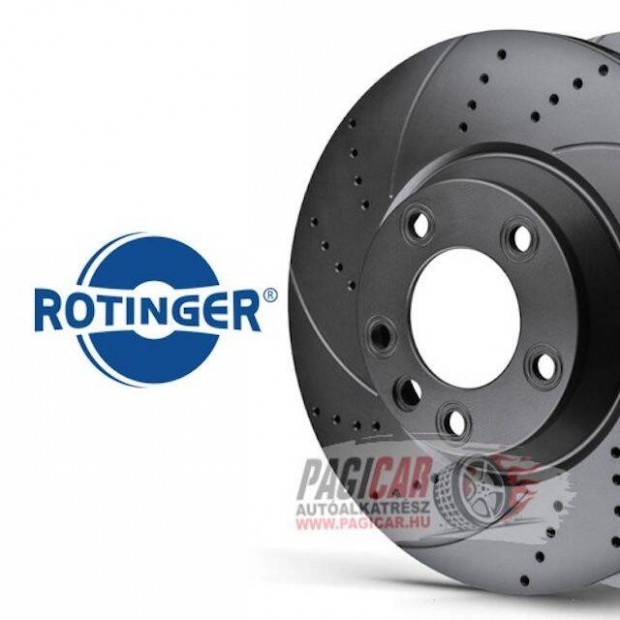 Vw Golf 4 első féktárcsa (256mm, hűtött) Rotinger (RT 2479-GL T5)