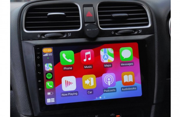 Vw Golf 6 Android Rádió Kijelző Multimédia Carplay Kijelző Navigáció