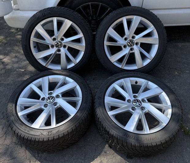Vw Golf 8 gyári 17" alufelni 5x112 felni Caddy Jetta Octavia Leon