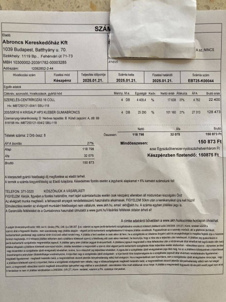 Vw Golf j tli gumi felnivel, 205/55/16 elad!