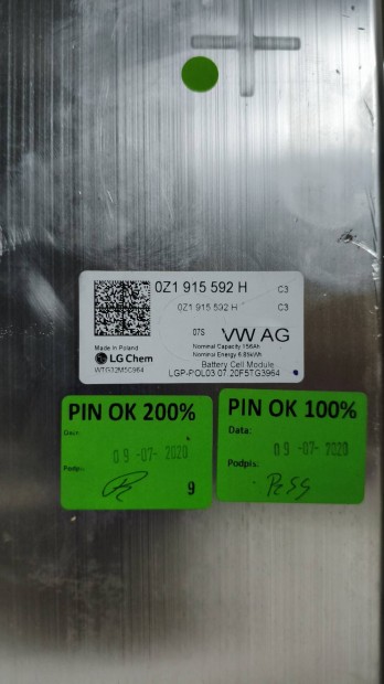 Vw ID.3 akublokkok
