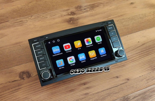 Vw Multivan Touareg Android Kijelző Rádió Multimédia Carplay Navigáció