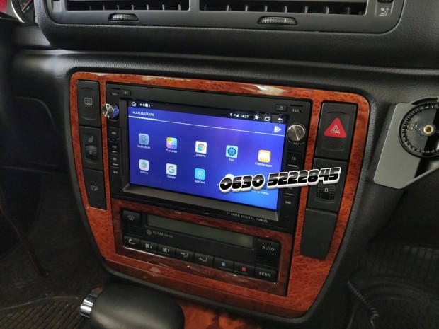 Vw Passat B5 B5.5 Rádió 2Din Android Multimédia Navigáció Fejegység