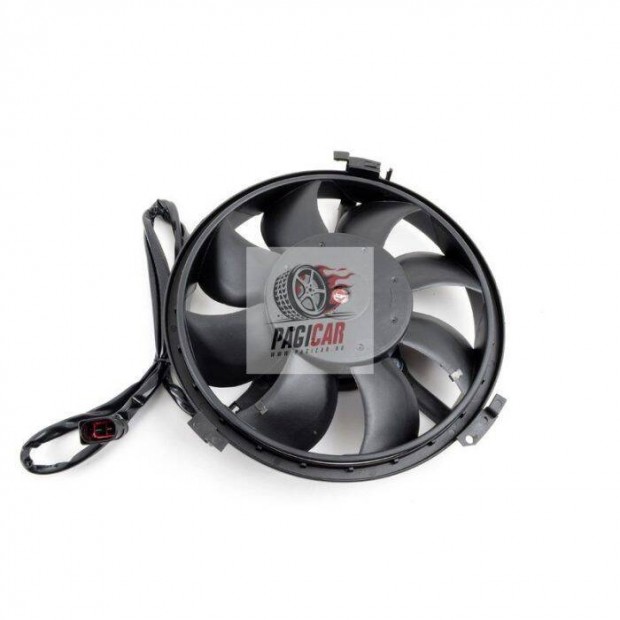 Vw Passat B5/B5.5 klíma ventilátor 280mm/300w, ovális csatlakozós, új
