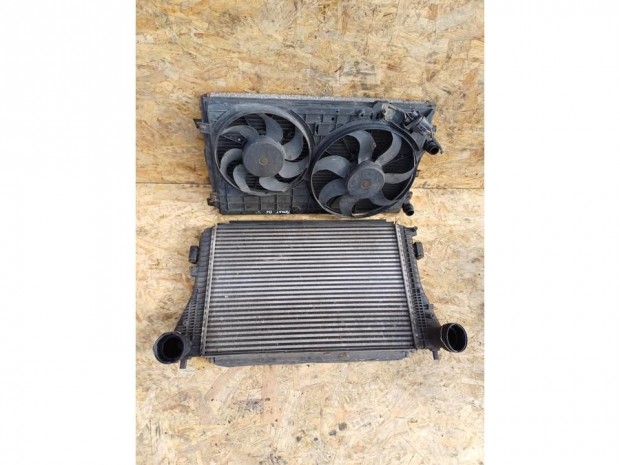 Vw Passat B6 (2005-2011) 1.9Tdi Diesel Vízhűtő Intercooler Hűtőventi