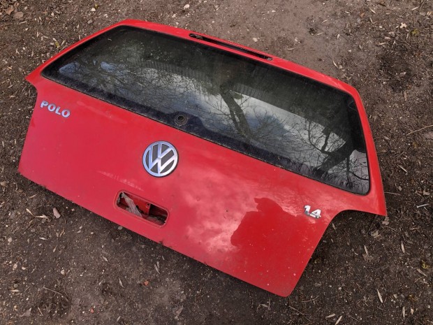 Vw Polo 6N2 csomagt�r ajt� piros 