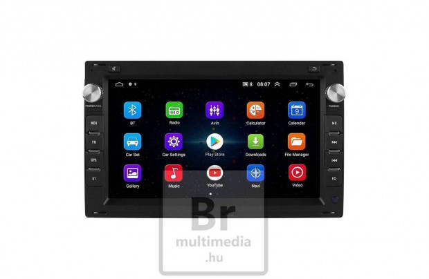 Vw Polo 9N 2Din Android Aut Rdi Multimdia Navigci Hifi Fejegysg