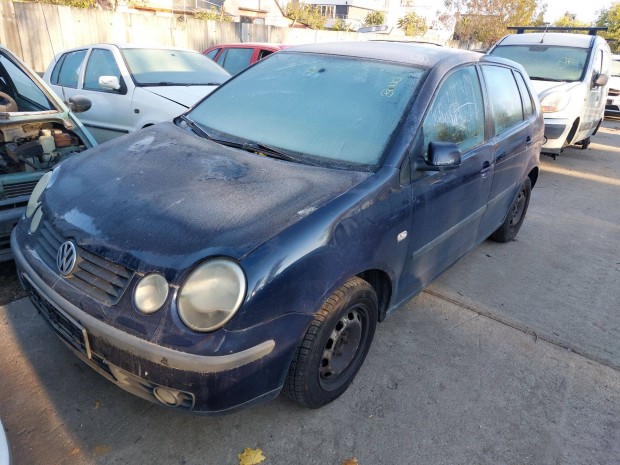 Vw Polo 9N karosszéria elemei kék