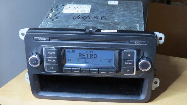Vw RCD 210 Caddy Golf gyri cd mp3 rdi autrdi fejegysg
