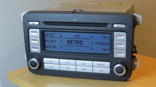 Vw RCD 300 Passat Golf Touran gyri mp3 cd rdi fejegysg