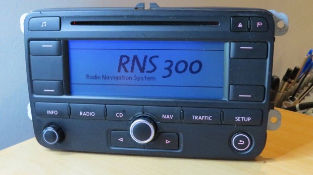 Vw RNS 300 gyri Golf navigcis cd rdi fejegysg