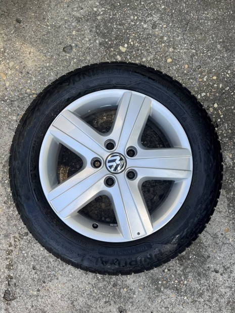 Vw T5/T6 17" gyári alufelni téligumival