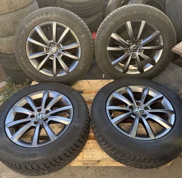 Vw Tiguan gyri 17" alufelni 5x112 felni 17" tli gumi 215/65r17