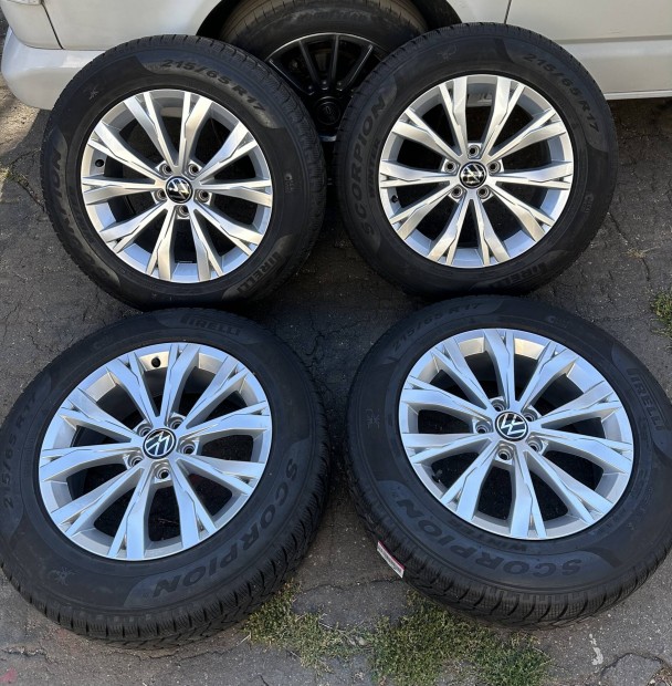 Vw Tiguan gyri 17 alufelni 5x112 felni 215/65r17 tli gumi