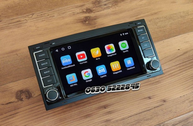 Vw Transporter Touareg Multivan Android Rádió Carpaly 2Din Multimédia