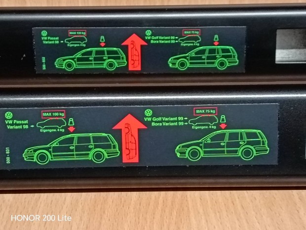 Vw Volkswagen Passat B5 B5.5 Golf 4 Bora tet�csomagtart� Thule 