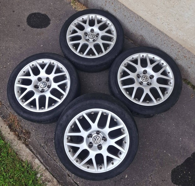 Vw W8 BBS RS800 Madras gyri alufelni 17" 5x112