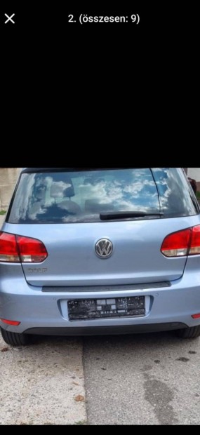 Vw golf 6 ferdehátú csomagtérajtó