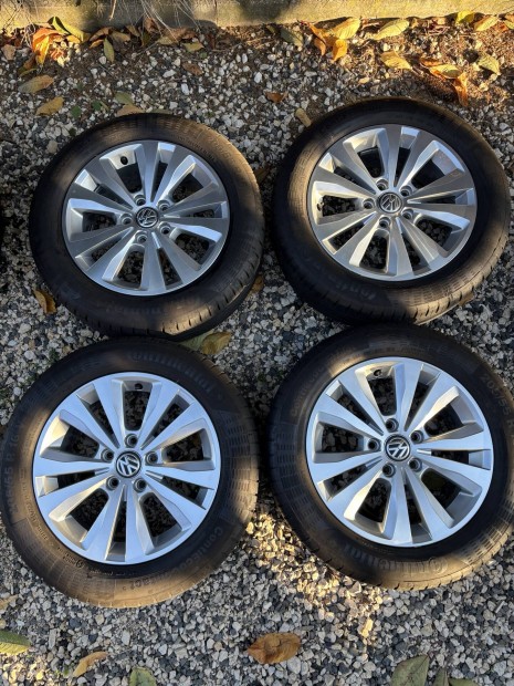 Vw golf passat 6,5x16 et46 5x112 gyari alufelni cnc front