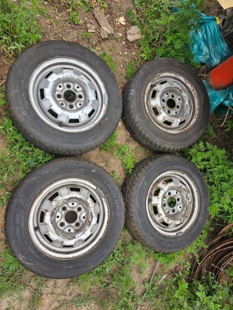 Vw golf passat lemez feni 4×100 165/70×r13 gumi