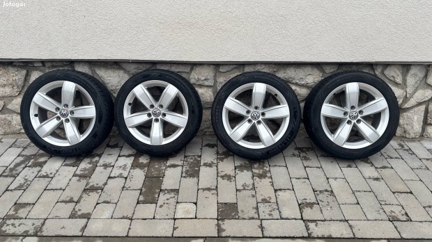 Vw gyár 17-es új alufelni,új(dot:2024)Nokian nyári gumikkal!!
