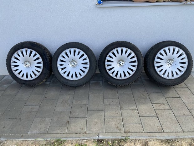 Vw lemezfelni garnitra tligumival / 16"