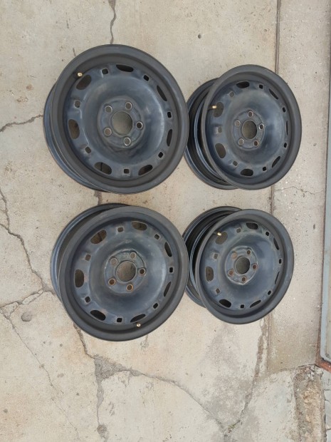Vw polo, Skoda fabia, 5x14 lemezfelni. 