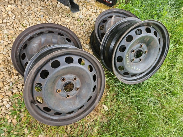 Vw skoda seat audi 6.5J 16" 5x112 lemezfelni acélfelni ET50 Kf57.1